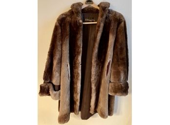 Antique Schlampp Furs Beaver Fur Coat