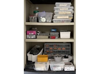 Large Collection Of Hardware - Nails, Screws, Washers, Nuts, Locks, & More