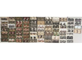 60 Plus Antique And Vintage Stereoscopic Slides - Black And White And Color (1 Of 3)