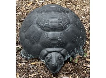 24 Inch Diameter Plastic Tortoise Yard Art (as Is)