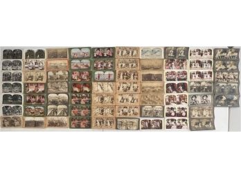 60 Plus Antique And Vintage Stereoscopic Slides - Black And White And Color (3 Of 3)