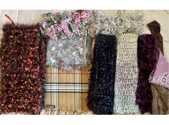 Vintage Winter Scarf Lot - Fraas - Hand Knot - Crochet And More