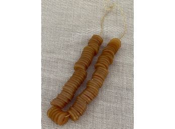 Large String Of Caramel Bakelite Buttons