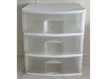 Tenex 3-drawer 24.5' Plastic Organizer