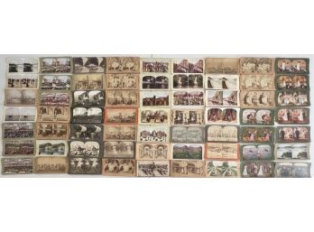 60 Plus Antique And Vintage Stereoscopic Slides - Black And White And Color (2 Of 3)