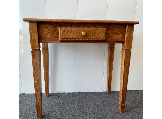 Conestoga Wood Inc. Vintage Solid Oak Entry Table