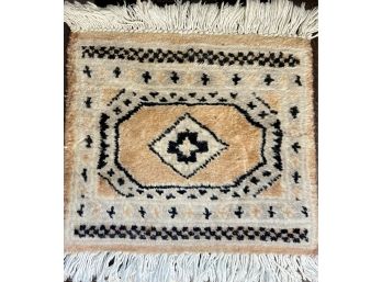 Miniature 100 Percent Wool 14' X 13' Hand Woven Oriental Rug