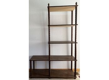Mid-century Modern Wood And Veneer Shelves (1 Of 2)
