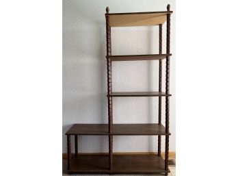 Mid-Century Modern Wood And Veneer Shelves (2 Of 2)