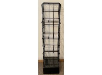 54 Inch Caged Wire Shelving Unit