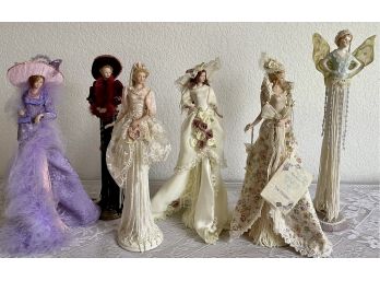 (6) Victorian Paragon Timeless Tassel Dolls