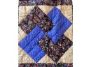 86' X 99' Card Trick Pattern Handmade Quilt By Lois Norris Glen Haven Colorado 1999