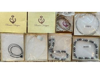 Premier Designs Jewelry - Old New Stock - 6 Necklaces - Heirloom - First Lady - Sandstone & Chic & More