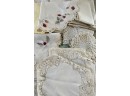 Large Collection Of Assorted Linens - Lace, Crochet, Boutique, And More