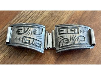 Native American Sterling Silver Navajo Watch Lugs