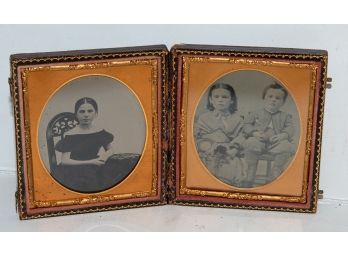 Cased Photo: Sixth Plate Tintypes