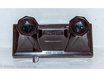 Vintage - 1940s Tru-vue Stereo Viewer With Eight Film Strips