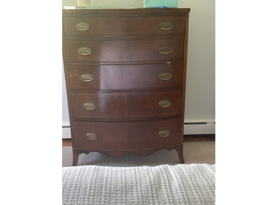 Beautiful Bedroom 5 Drawer Dress With Brass Pulls