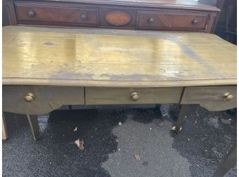 Interesting Brass Table/Desk