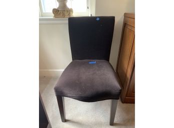Bedroom Chair Brown Velvet