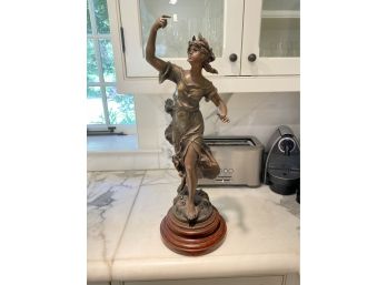 Female Bronze Statue