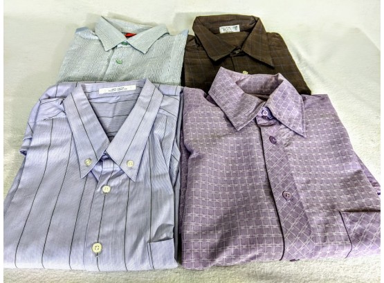 A COLLECTION OF MENS DRESS SHIRTS #2: Ted Baker, Hugo Boss & Etc
