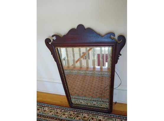 ANTIQUE ENGLISH CHIPPENDALE MIRROR