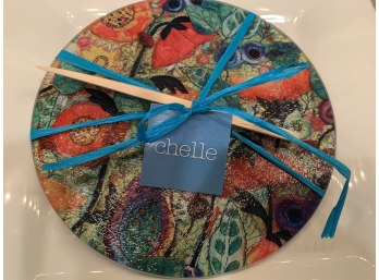 Decorative Handmade Cheese Plate By Chelle