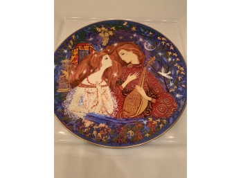Numbered Russell Barber Decorative Art Plate 'Romeo And Juliet'
