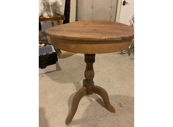 Oval Candlestick Table
