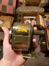Vintage 1920's GIANT Pencil Sharpener By The Automatic Pencil Sharpener Co.