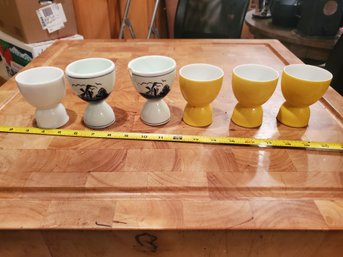 Lot Of 6 Egg Cups