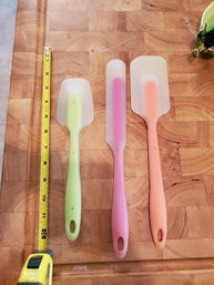 Set Of Silicone Baking Scrapers
