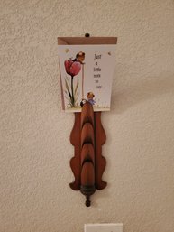 Creative Hanging Wooden Card Display Home Decor