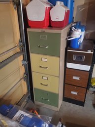 Classic Metal Standing File Cabinet