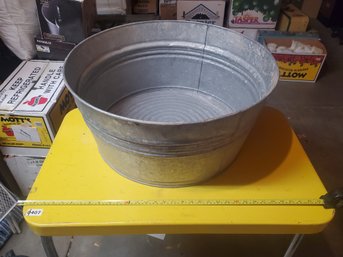 Impressive! Very Large Antique Wash Tub! - Approximately 28inch Diameter