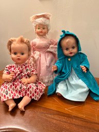 Lot Of 3 Baby Dolls