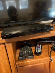 Sony DVD Player With Remote
