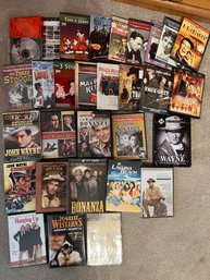 Great Collection Of DVDs - John Wayne, Frank Sinatra, Bonanza, Laguna Beach, & More