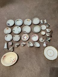 Large Beautiful Lot Of Assorted Floral China