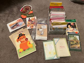 Huge Lot Of Unused Greeting Cards For All Occasions