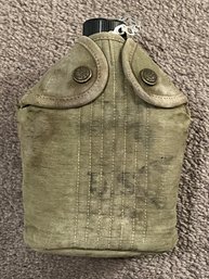 Antique Military Canteen
