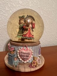 Friends Are The Best Snow Globe