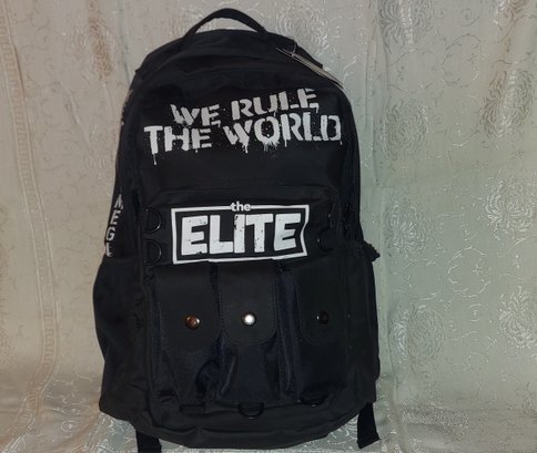 Lot 5-21 Elite Rule The World Backpack (top Green)