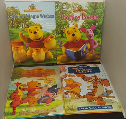 Lot 5-8B Winnie The Pooh And Tigger Books (Green Shelf)