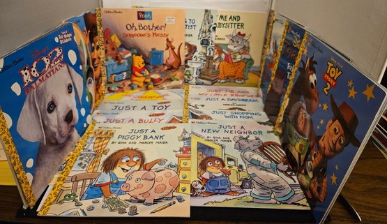 Lot 5-125 Children's Books Mercer Mayer & Disney {Green Shelf)