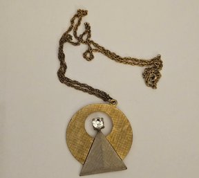 Lot 5-116 Star Trek Two-tone Vulcan Necklace (top Lateral)