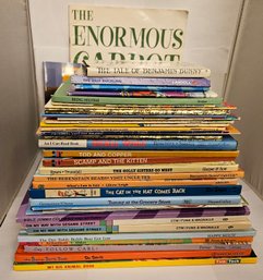 Lot 5-124 Children's Preschool- Grade 3 Book Lot (Atkins Shelf)