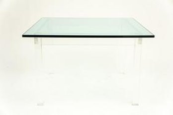 Lucite Table In The Style Of Charles Hollis Jones