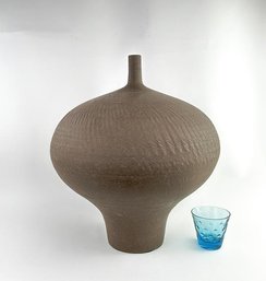 Vintage Jonathan Adler Handthrown Ceramic Vase, Limited Edition